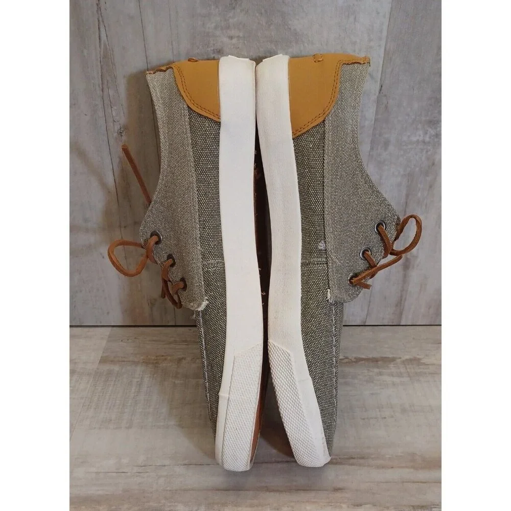 ✅ Mens 14 Beverly Hills Polo Club Boat Dock Shoes Grey Casual Comfort Sneakers - Picture 11 of 12